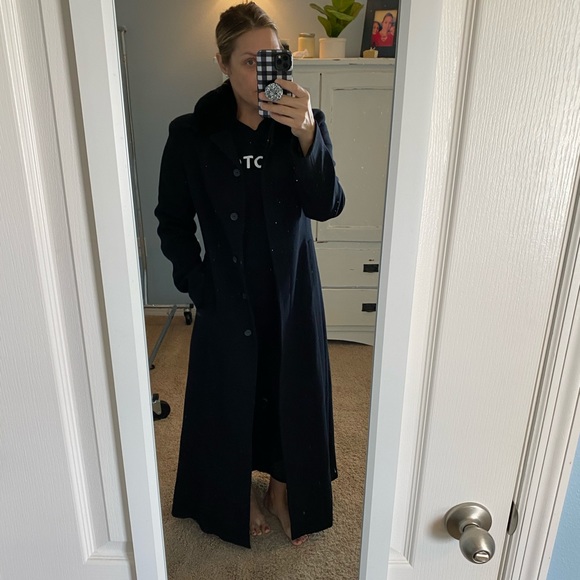 Express Jackets & Blazers - Full length wool coat